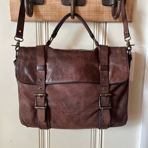 FRYE Logan men’s briefcase/messenger bag